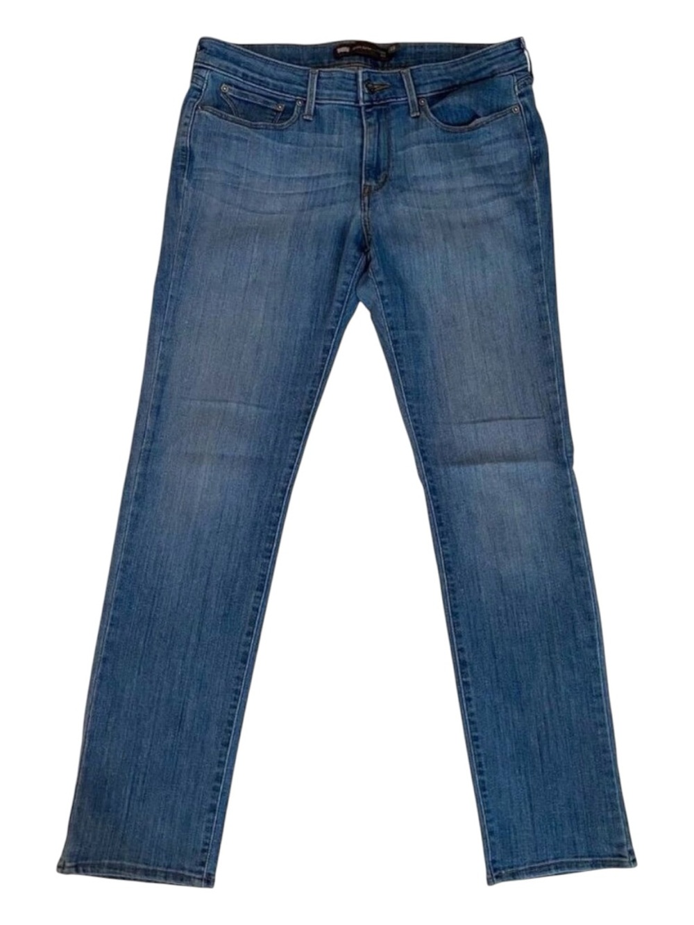 Levi’s Slight Curve Mid Rise Slim Jeans Women’s 8/29 Medium Wash Stretch Denim